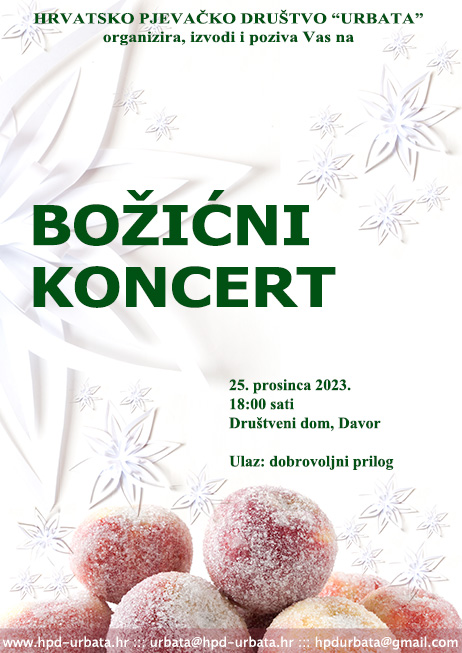 Najava: Jedanaesti Božićni koncert
