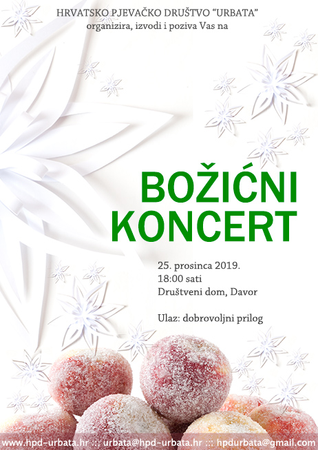 Najava: Deseti Božićni koncert
